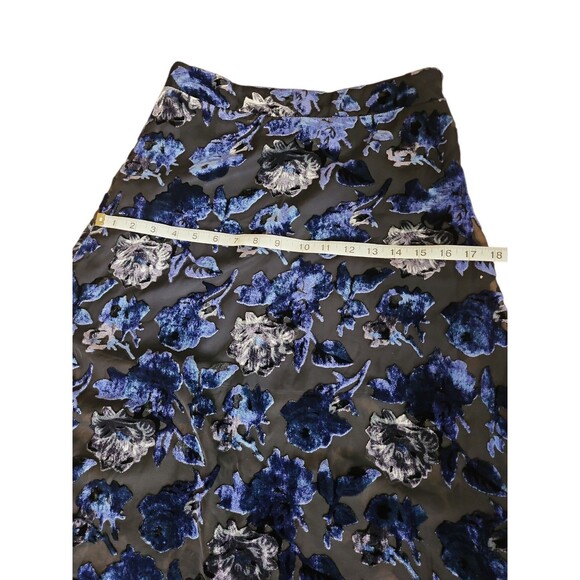 XXI Forever 21 Whimsigoth Velvet Burnout Maxi Skirt Juniors Small Fairy Grunge - Picture 9 of 11